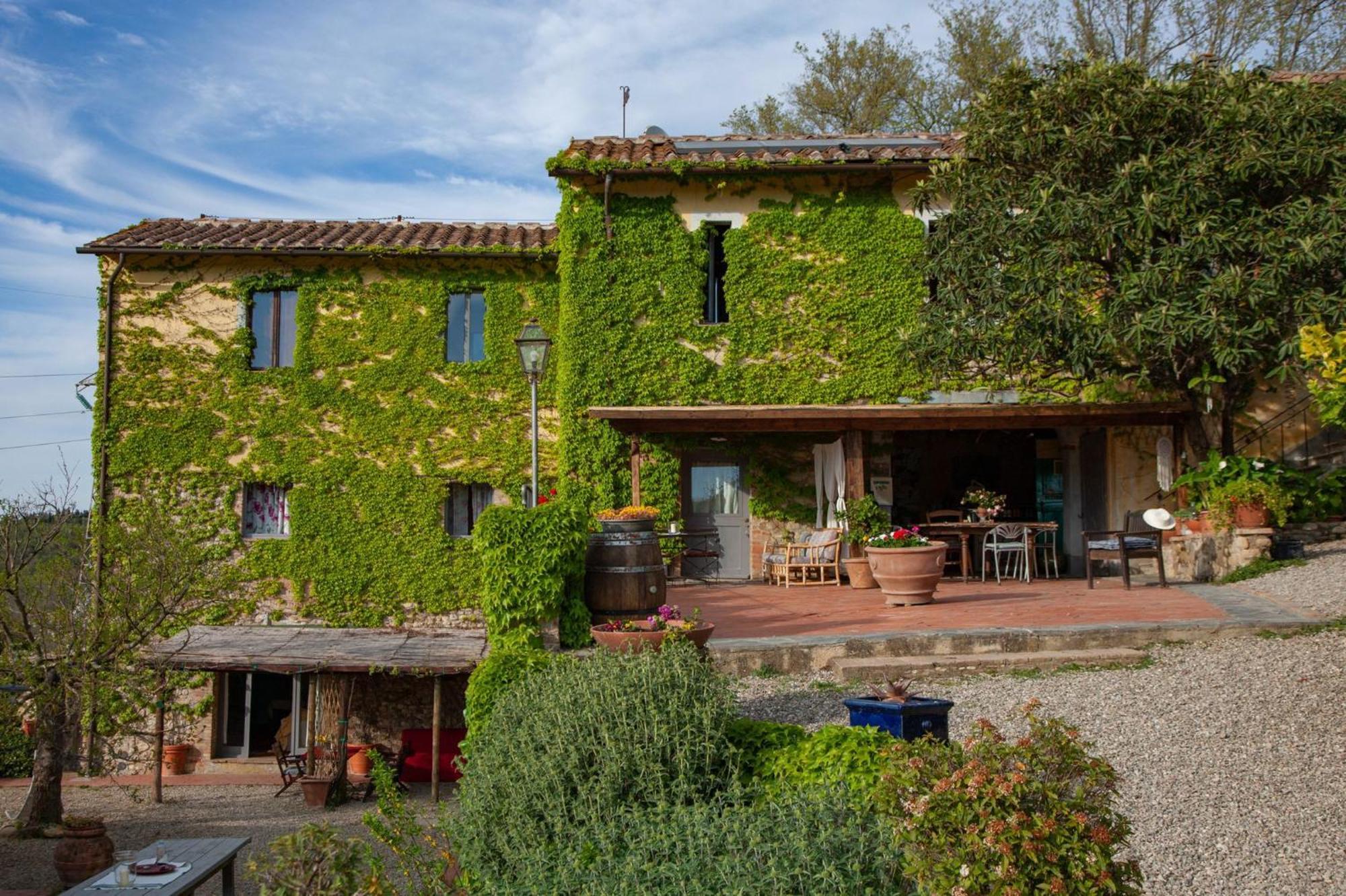 Tavarnelle Val di Pesa Agriturismo & Winery Il Bacioヴィラ エクステリア 写真